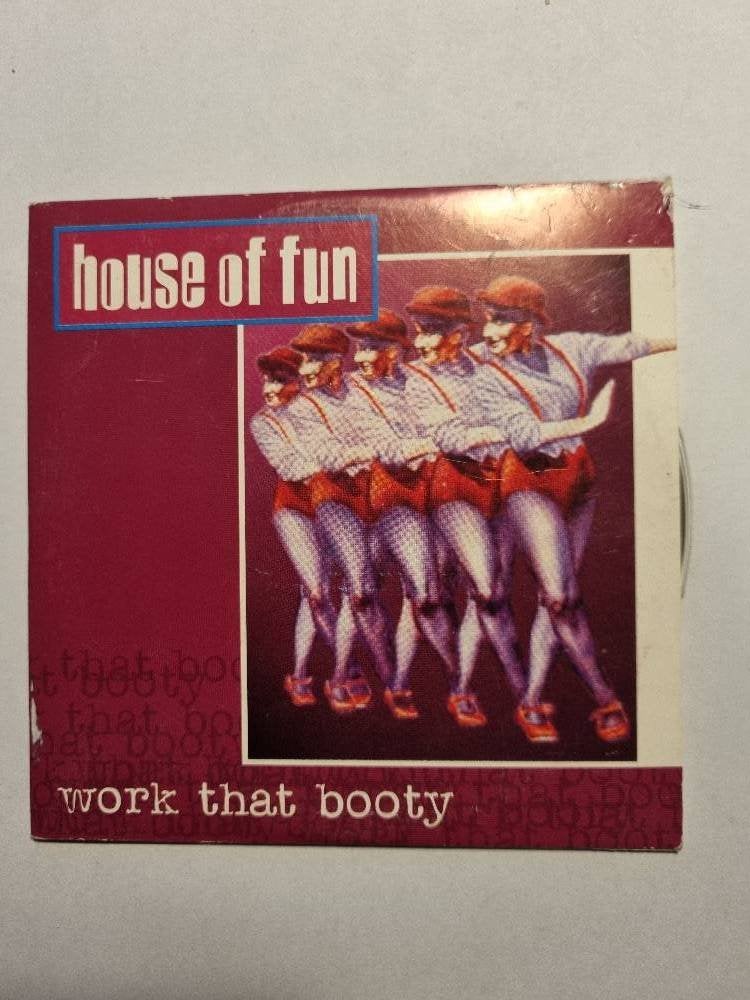 House Of Fun - Work That Booty, CD & DVD, CD | Pop, Enlèvement ou Envoi, Utilisé