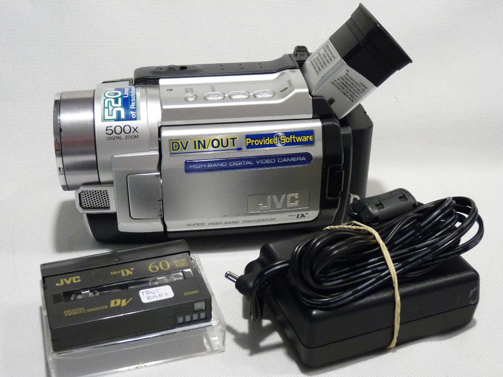 JVC GR-DVL167EG MiniDV, accu+oplader, Ophalen of Verzenden, Zo goed als nieuw, 8 tot 20x, Mini DV