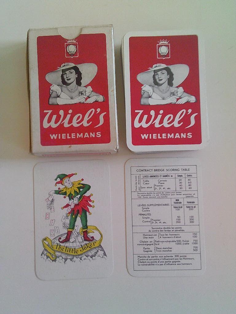 Spel speelkaarten brij Wielemans uit Brussel, Verzamelen, Speelkaarten, Jokers en Kwartetten, Ophalen of Verzenden, Speelkaart(en)
