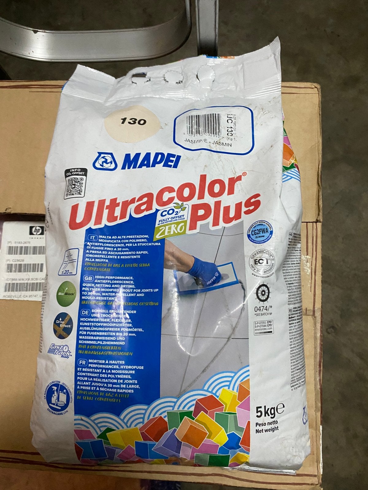 Mapei voegsel kleur: 130 - 2x 5kg, Ophalen of Verzenden