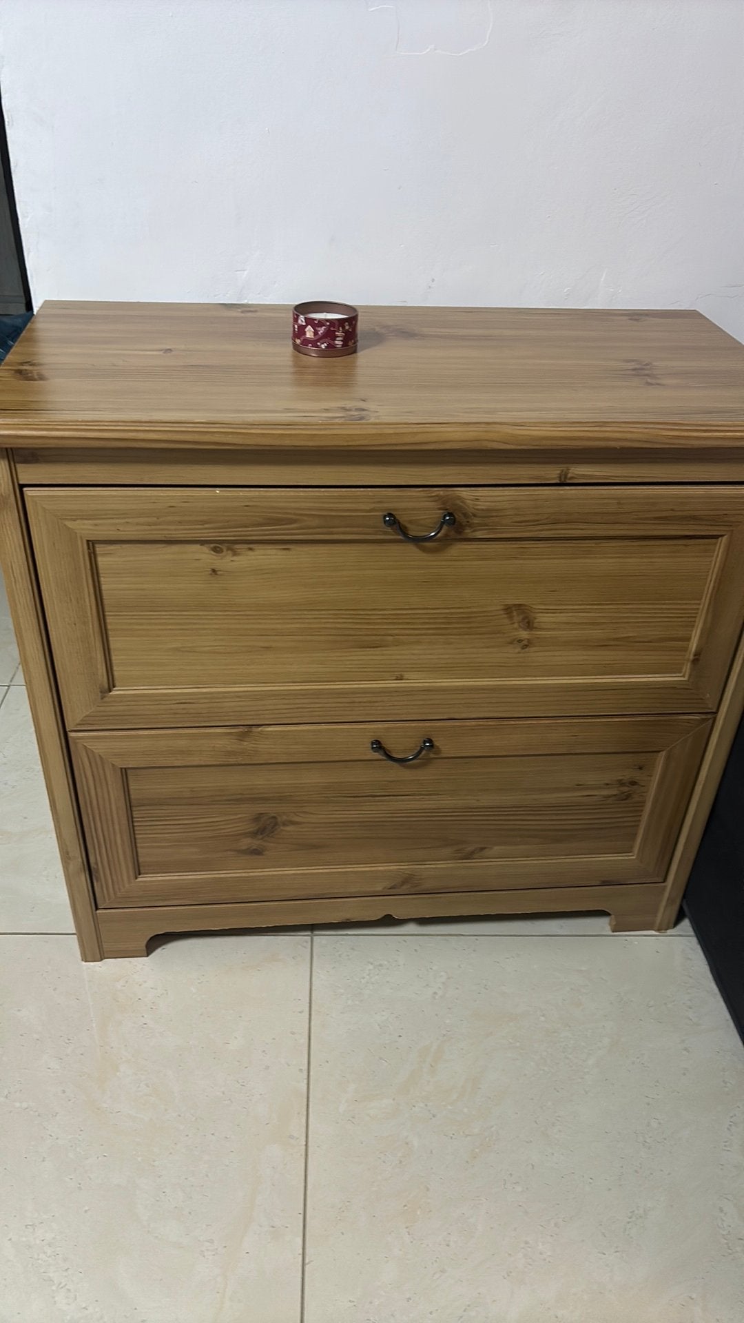 Meuble ikea 2 tiroirs, 25 à 50 cm, Moins de 100 cm, Enlèvement, Utilisé