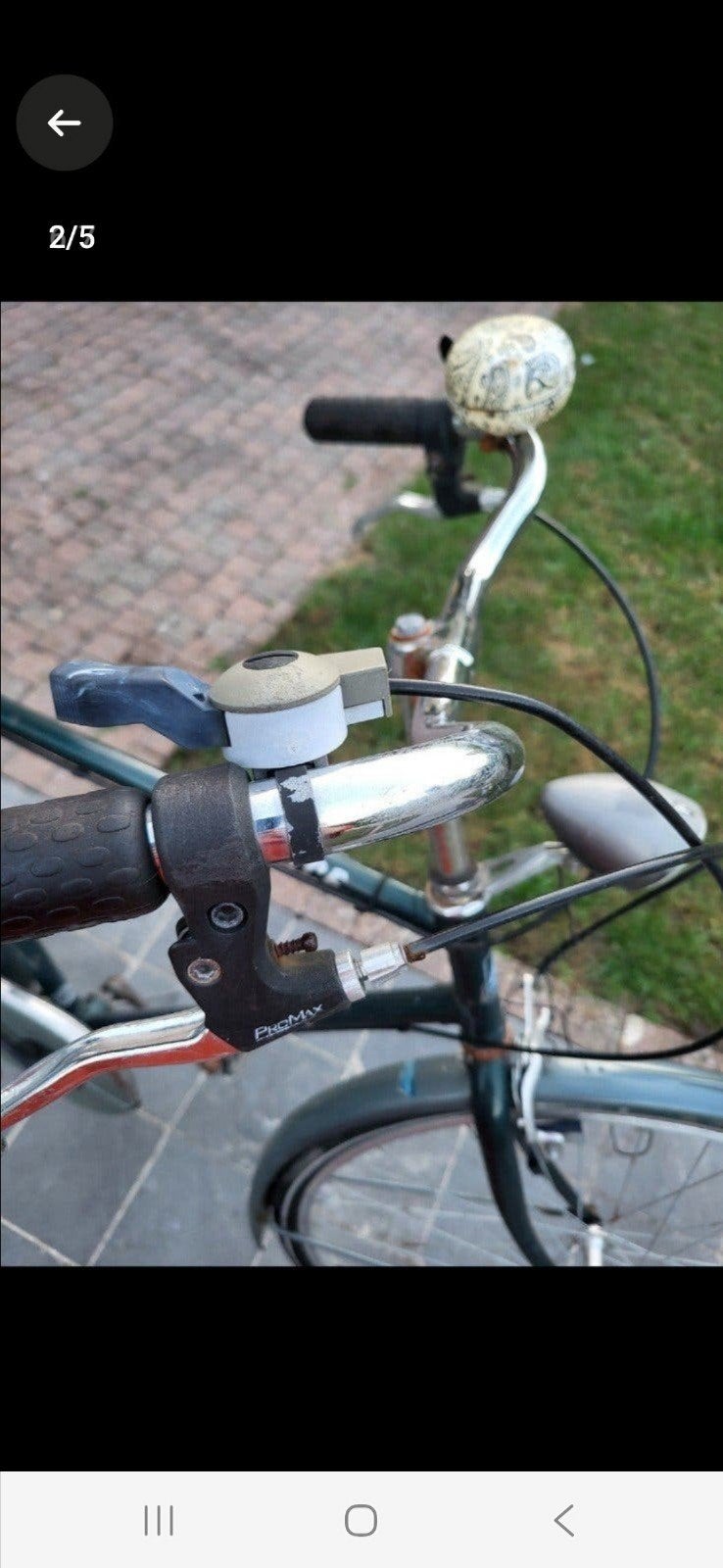 Herenfiets, Enlèvement