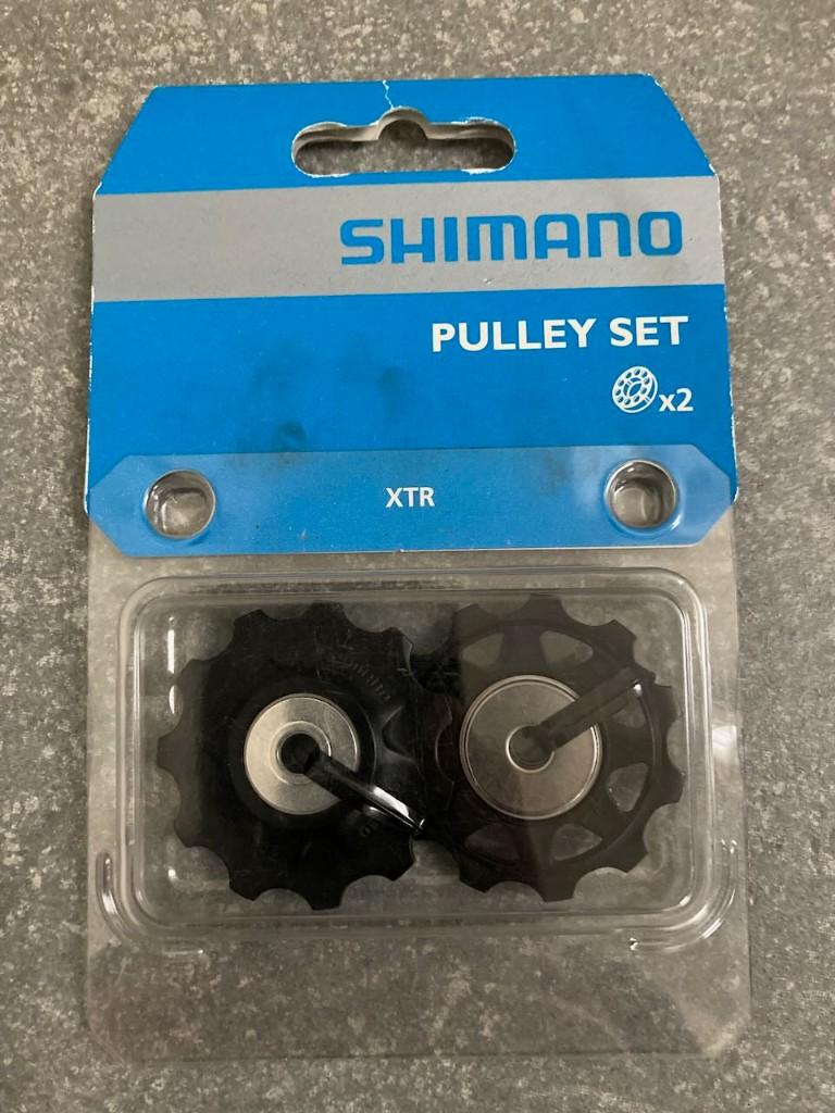 Shimano XTR 9 speed derailleurwieltjes, Fietsen en Brommers, Fietsonderdelen, Ophalen of Verzenden, Nieuw, Derailleur of Ketting