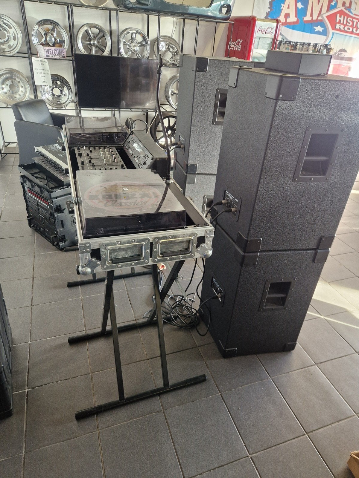 discobar jb systems, Ophalen