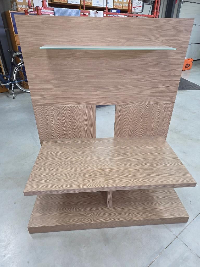 TV meubel, Ophalen, Gebruikt, 100 tot 150 cm, 75 cm of meer