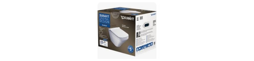WC suspendu Durastyle Rimless Durafix, Enlèvement, Neuf, Toilettes