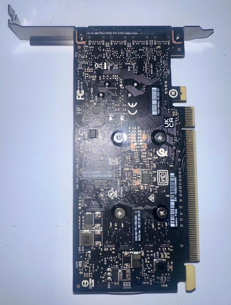 HP NVIDIA Quadro P1000 | 4GB, PCI-Express 3, DisplayPort, Nieuw, Ophalen of Verzenden