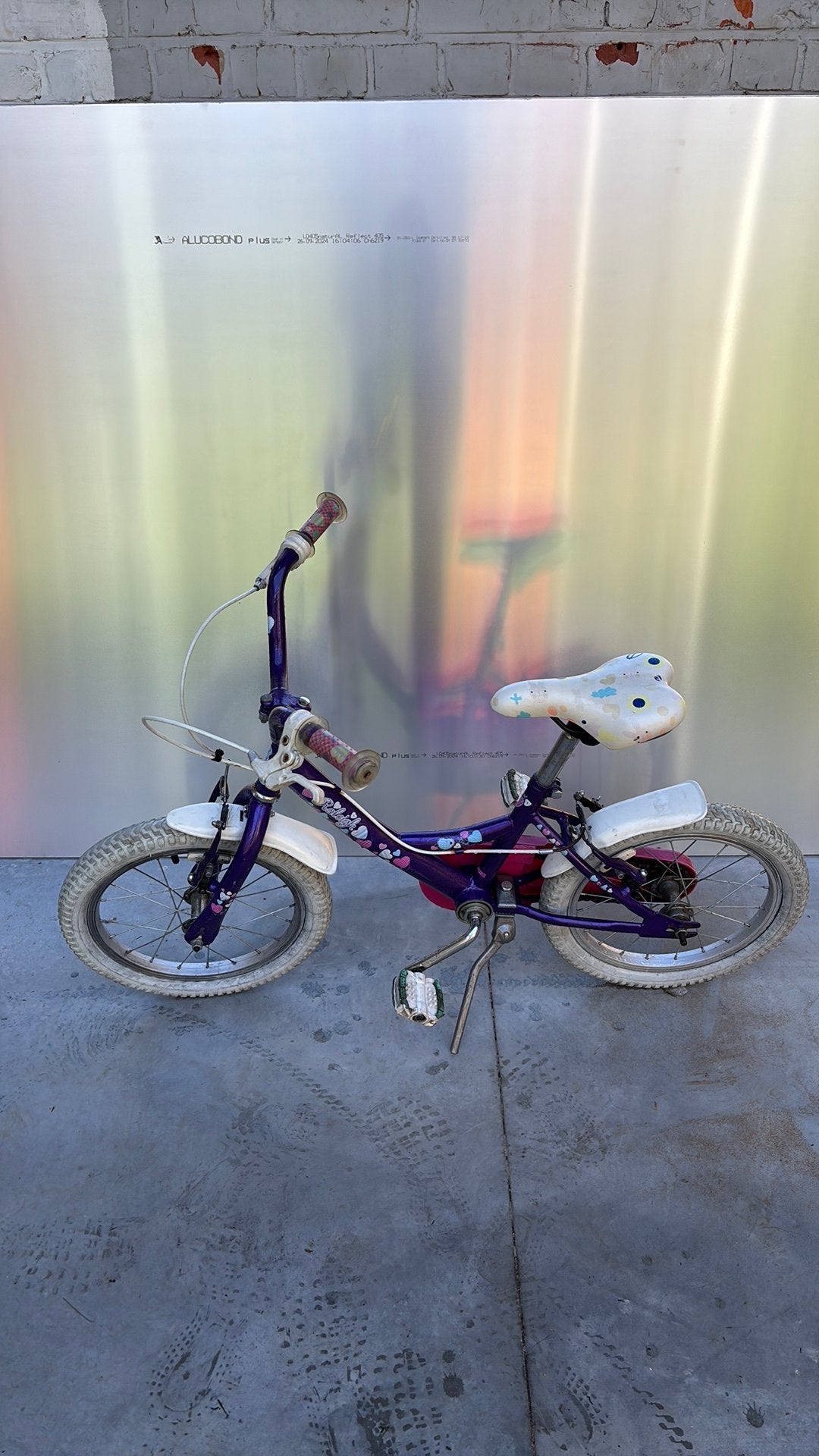 Meisjesfiets, Ophalen, Gebruikt, Velgrem, 16 tot 20 inch