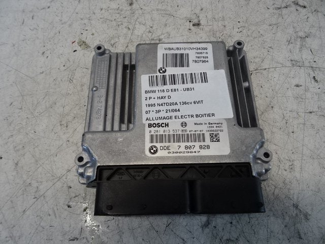 MODULE D ALLUMAGE BMW 1 serie (E81) (7807828), Autos : Pièces & Accessoires, Utilisé, BMW