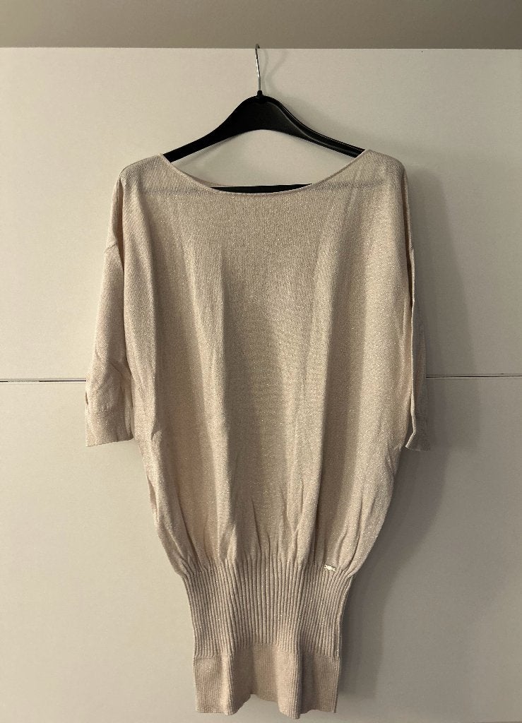 PTC beige trui met glitterdraad, Vêtements | Femmes, Taille 46/48 (XL) ou plus grande, Enlèvement ou Envoi, Beige, Comme neuf