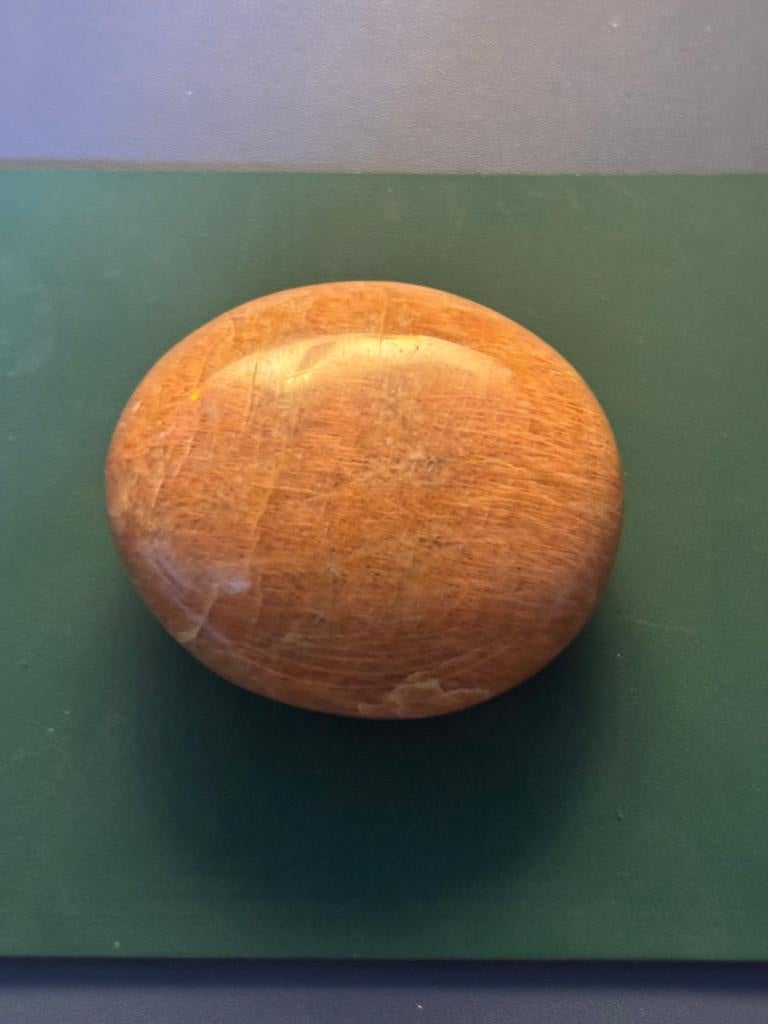 Mooie Perzik -Maansteen  edelsteen, Ophalen of Verzenden, Zo goed als nieuw