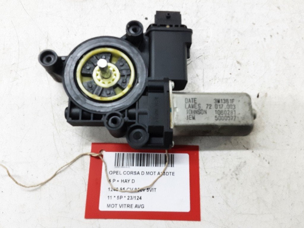 MOTEUR LEVE VITRE ELECTRIQUE AVANT GAUCHE Opel Corsa D, Gauche, Utilisé, Rue de l'Espoir 34 34
4030  GRIVEGNÉE, BE, Info@Collignon.be
