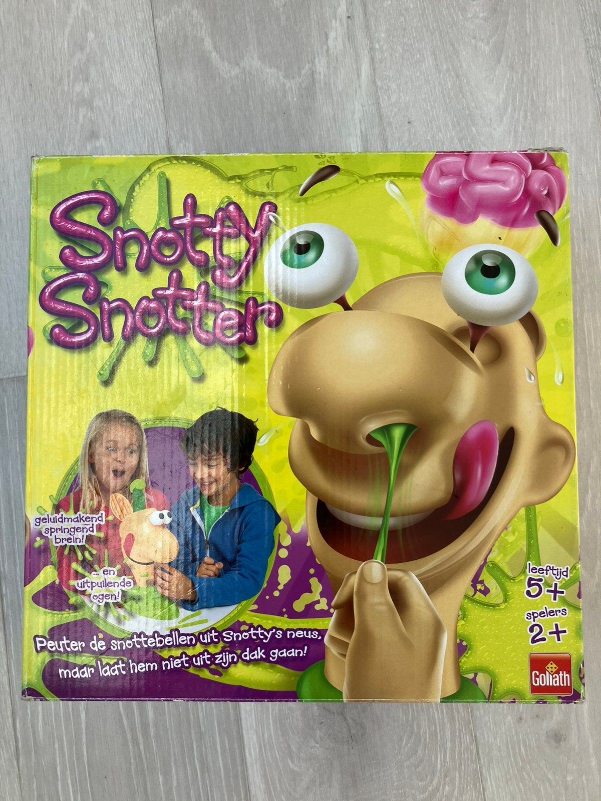 Gezelschapsspel snotty snotter, Ophalen, Zo goed als nieuw