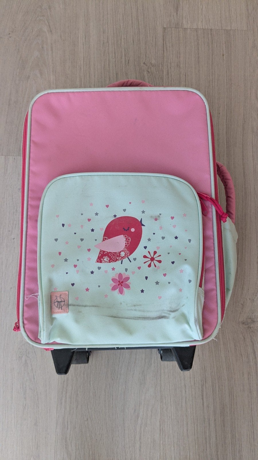 Valise à roulettes pour enfants, Enlèvement