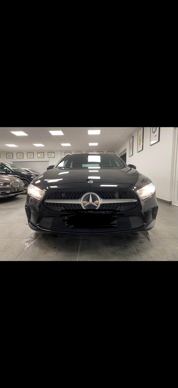 Mercedes klasse A 180d - Auto - camera, Auto's, Mercedes-Benz, Automaat, Leder en Stof, Zwart, 5 deurs