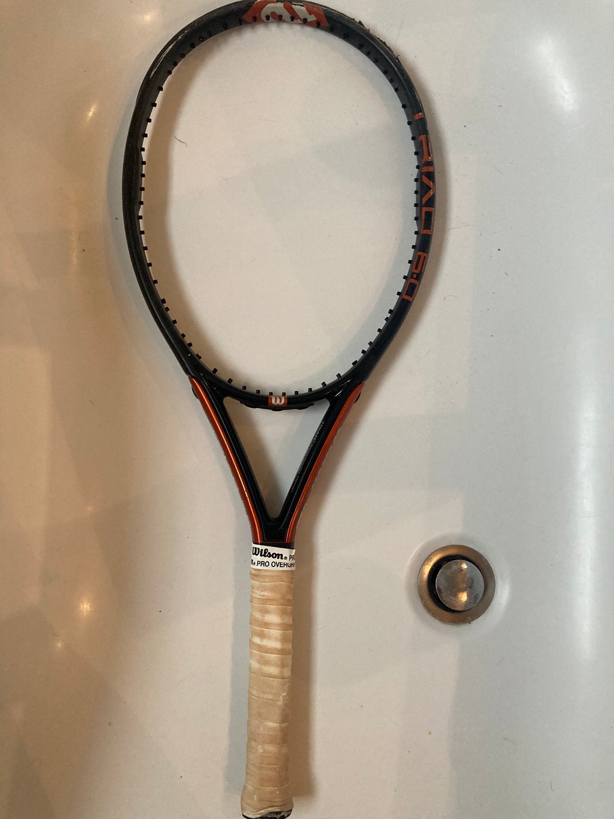 3 tennisrackets, Wilson, Sport en Fitness, Tennis, Ophalen, Gebruikt, Racket, Wilson