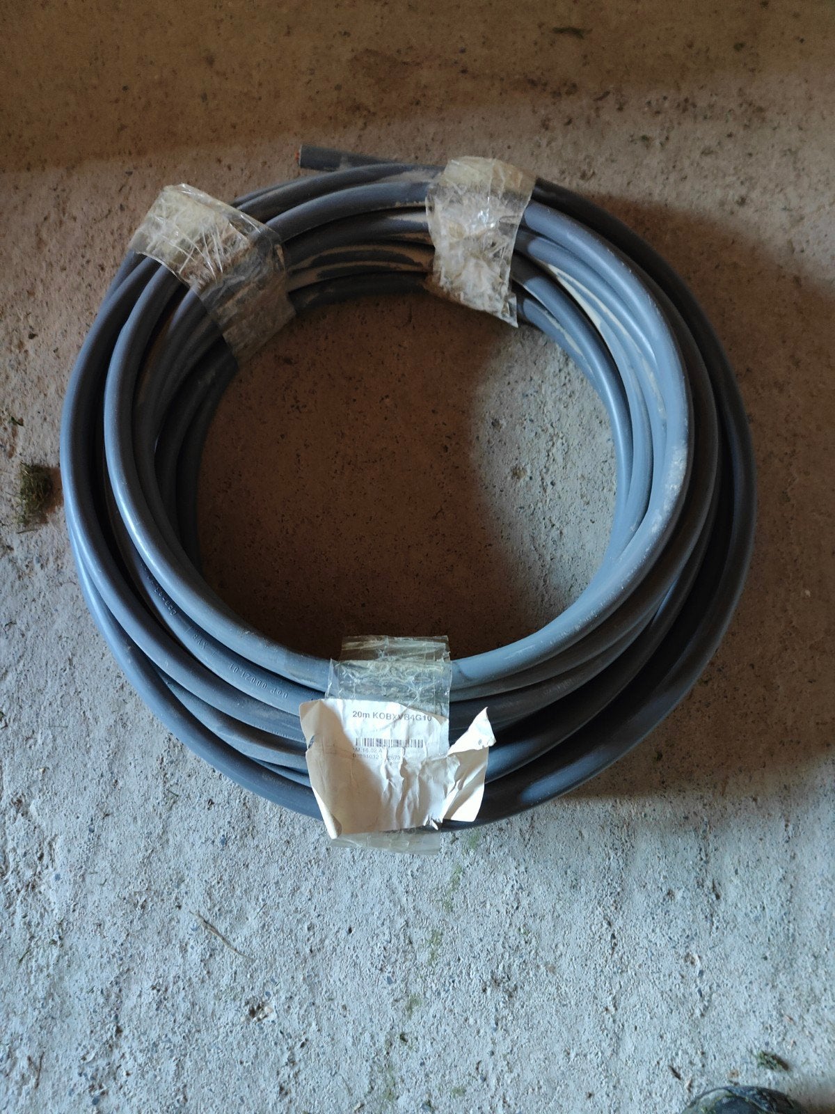 Cable xvb 4G10 - 20 mètres, Enlèvement