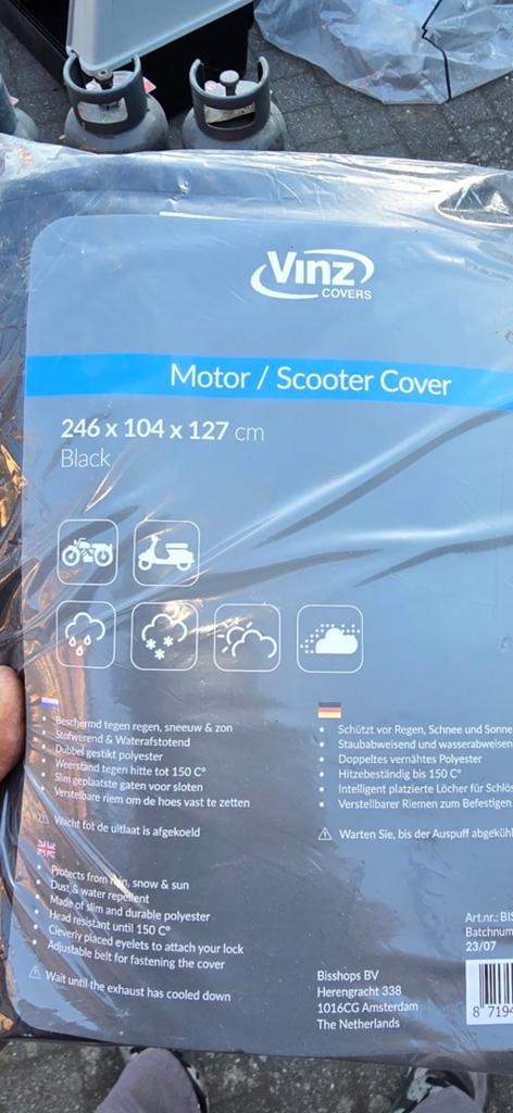 Scooter hoes nieuw, Ophalen