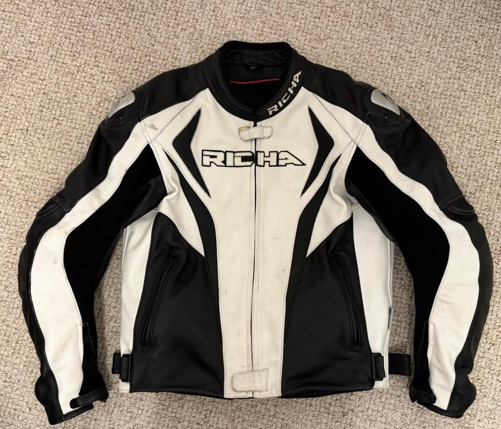 Veste et pantalon de moto RICHA, Enlèvement, Manteau | cuir