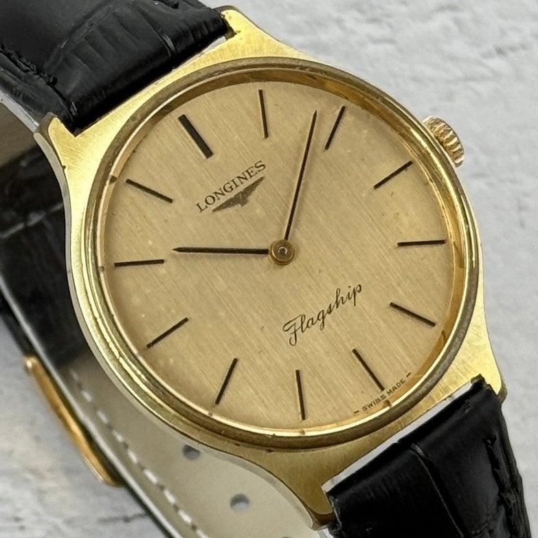 Longines Flagship Vintage, Montre-bracelet, Enlèvement ou Envoi, Avec bracelet, 1960 ou plus tard
