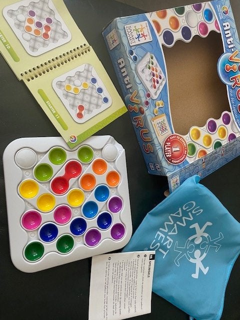 Anti-Virus  educatief spel van Smart Games Nieuwstaat, Ophalen of Verzenden, Zo goed als nieuw, Ontdekken