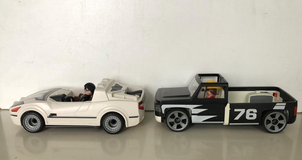 Playmobil auto’s (2), Ophalen, Zo goed als nieuw
