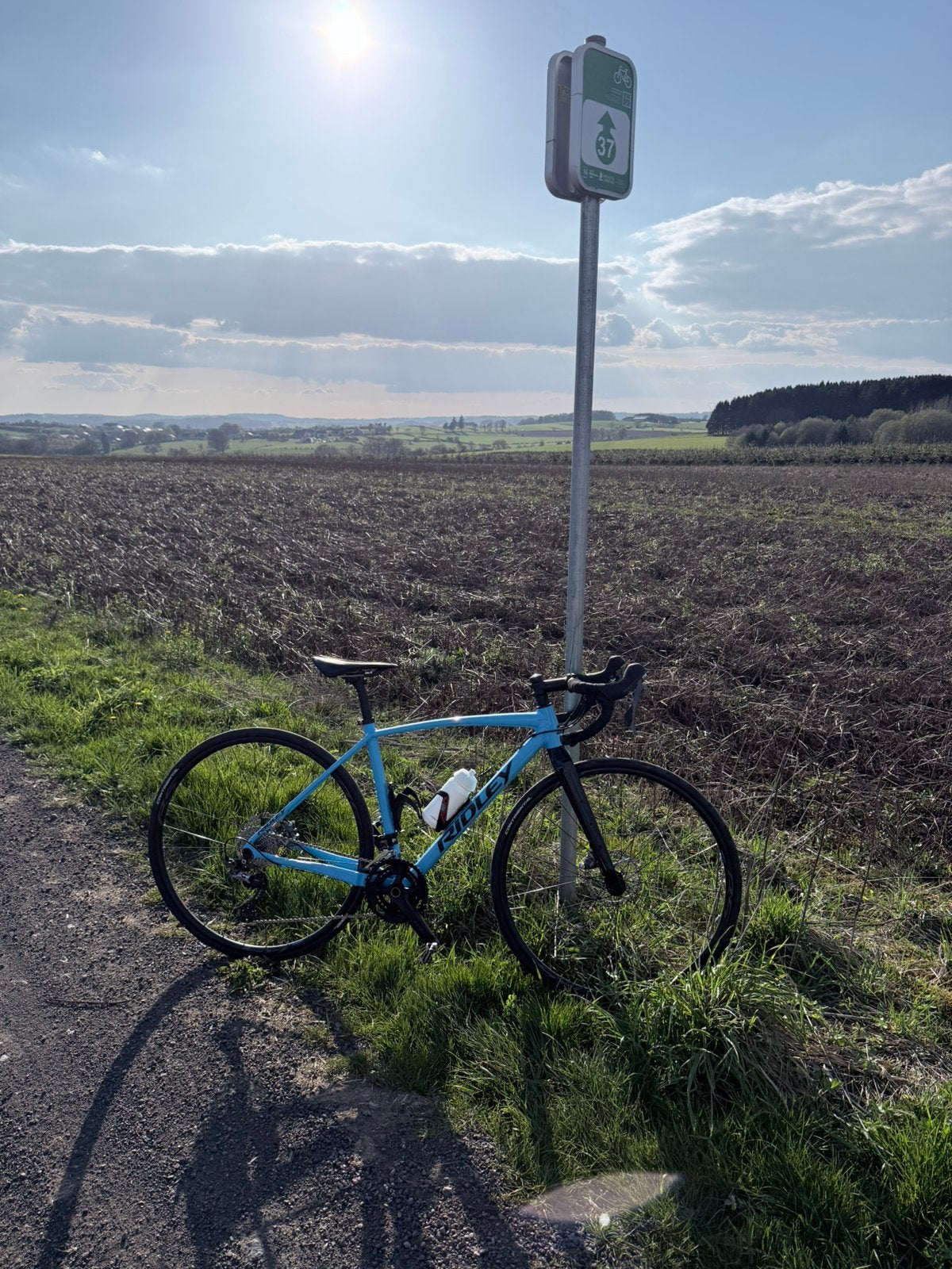 Velo gravel bike Ridley kanzo alu grx810 11v x 2, Vélos & Vélomoteurs, Enlèvement, Comme neuf, Vitesses