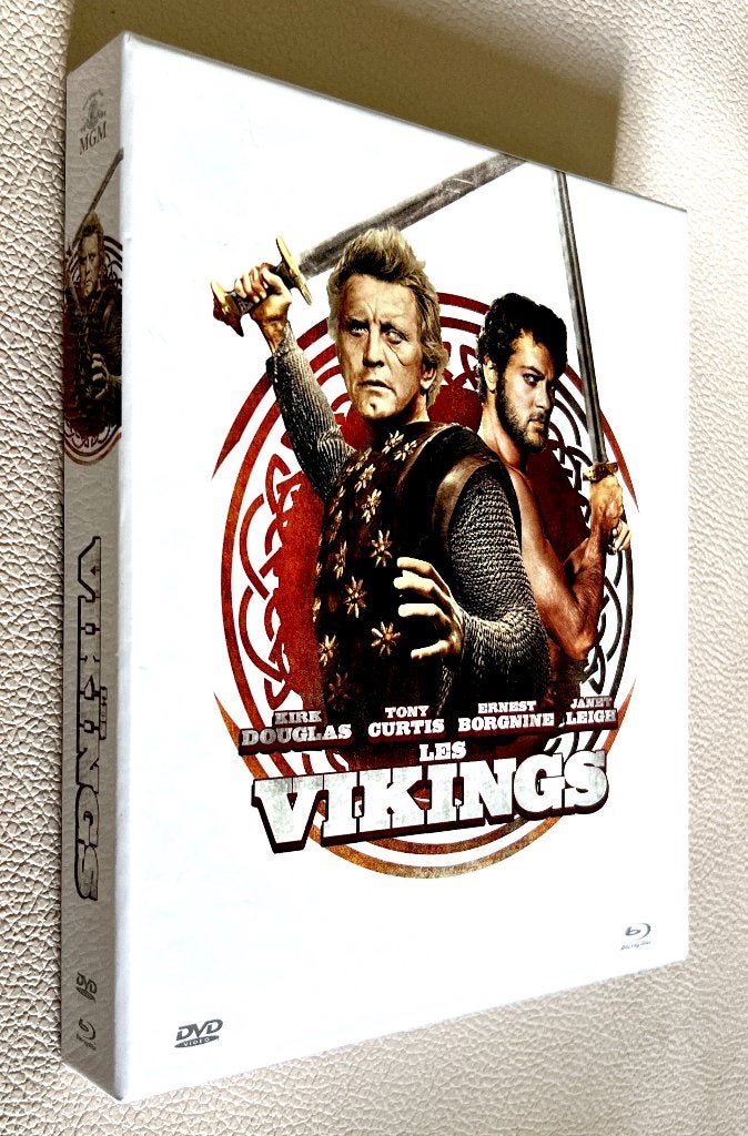 LES VIKINGS // COFFRET Édition "LIMITÉE" + 1 LIVRE 160 PAGES, CD & DVD, Blu-ray, Enlèvement ou Envoi, Film, Classiques, Blu-ray