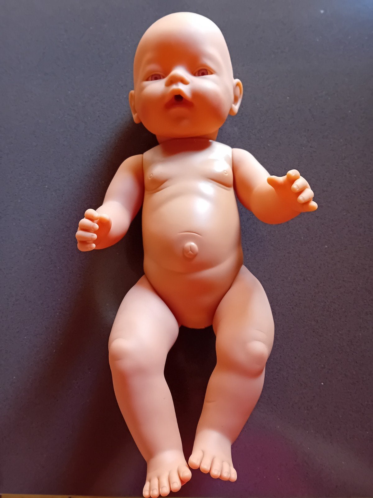 Zaph creation baby pop 43 cm, Verzamelen, Poppen, Ophalen, Gebruikt, Pop