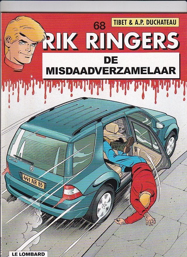 RIK RINGERS N68 "DE MISDAADVERZAMELAAR" ENIGE DRUK NIEUW, Eén stripboek, Nieuw, Tibet & A.P. Duchâteau, Ophalen of Verzenden