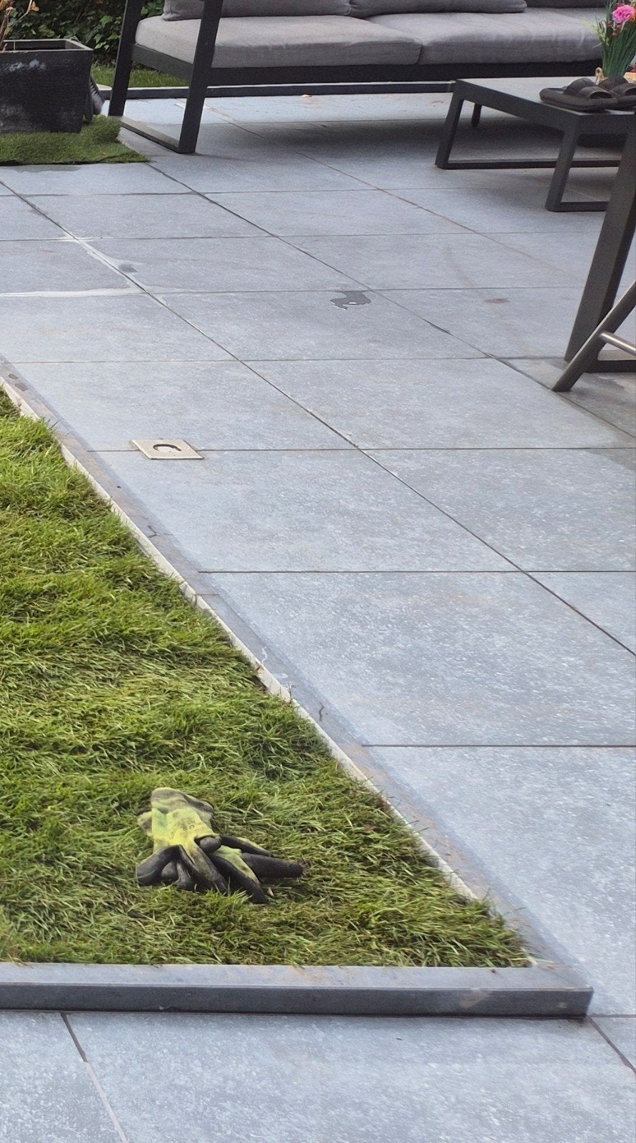 ​Carrelage de sol 60x60 neuf  - bleu mat - 10 m², Jardin & Terrasse, Neuf, Tuiles de terrasse, Céramique, Enlèvement