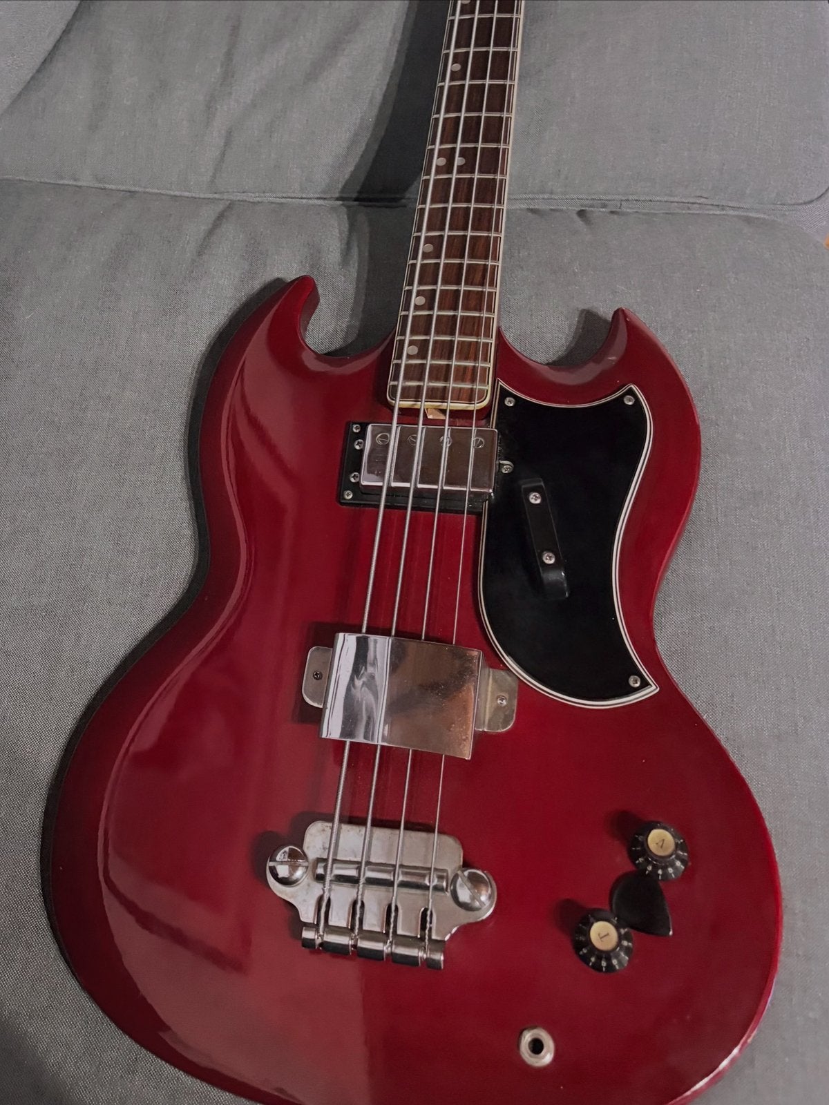 Vintage Aria bas – Made in Japan – jaren 70, Muziek en Instrumenten, Ophalen, Zo goed als nieuw