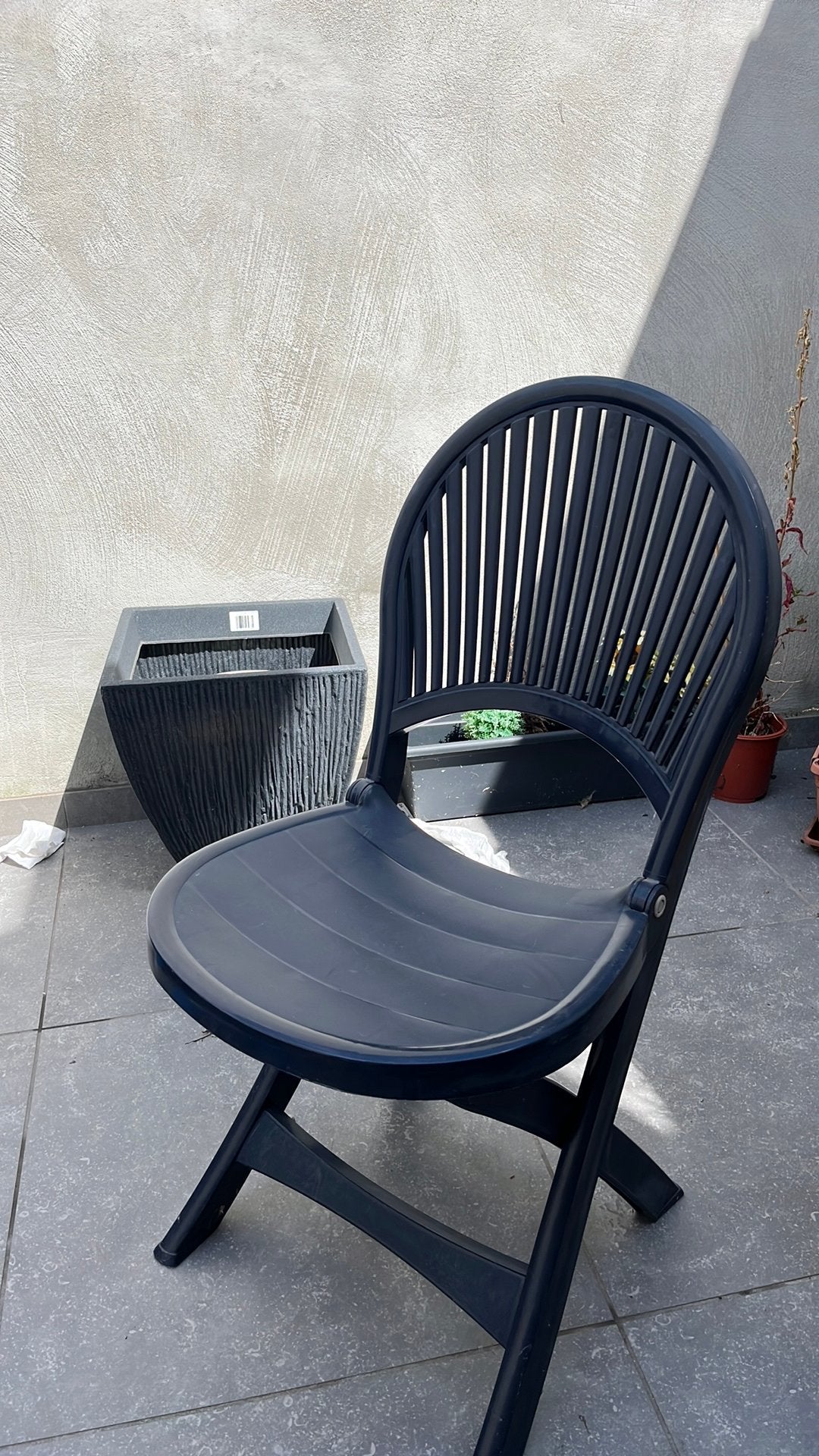Inklapbare tuinstoel 2stuks, Ophalen, Zo goed als nieuw