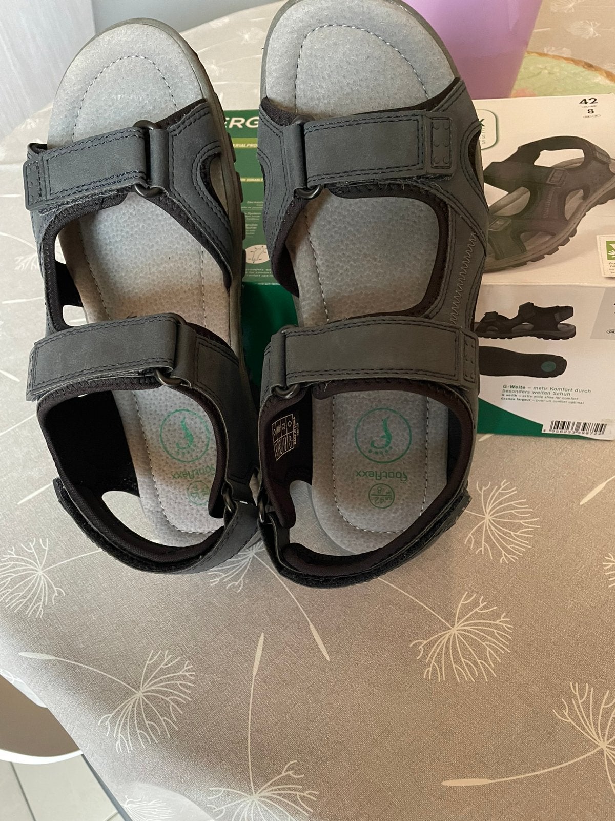 Nieuwe Sandalen M/42, Ophalen of Verzenden, Nieuw, Blauw, Sandalen