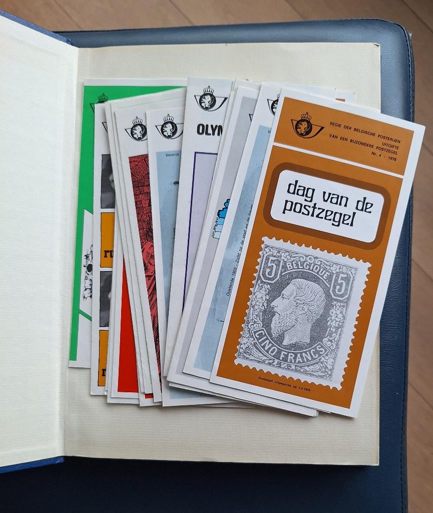 postzegels - 69 eerste uitgiftes Belgie, Postzegels en Munten, Ophalen of Verzenden, Gestempeld, 1e dag stempel