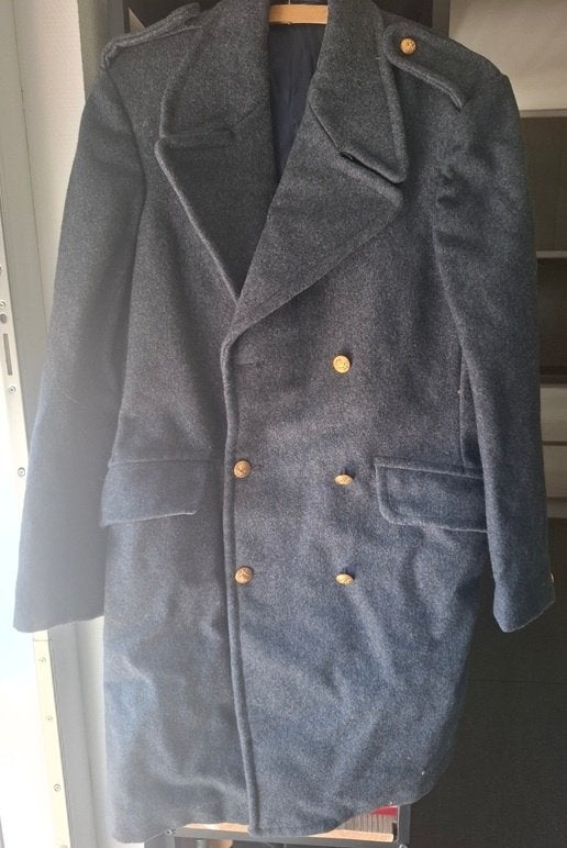 Belgische luchtafweermantel Jaren 60-70-80, Ophalen of Verzenden, Luchtmacht, Kleding of Schoenen