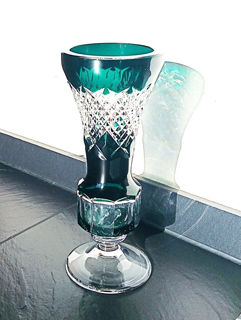 VASE VAL SAINT LAMBERT - VERRERIE, Enlèvement