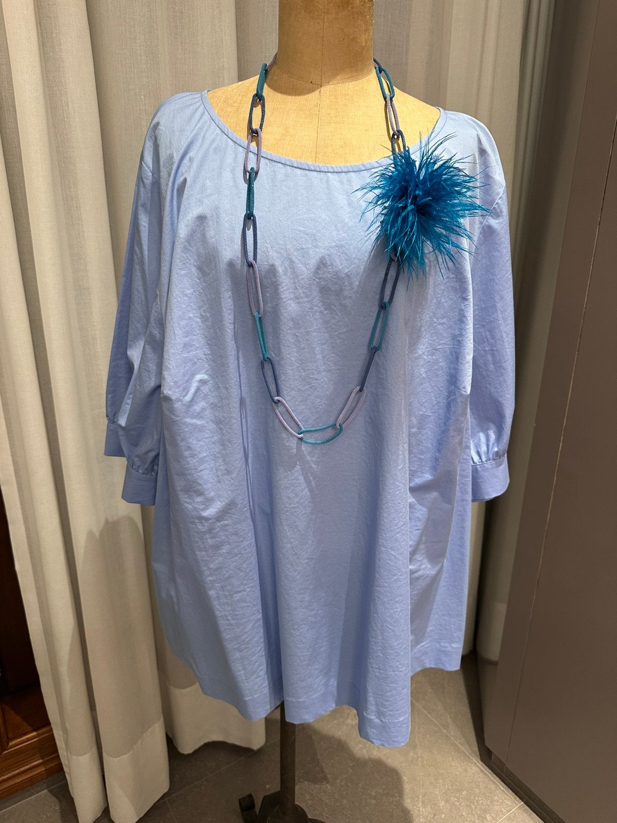 Prachtige bloes van XANDRES GOLD, NIEUW, maat 52/54, Ophalen of Verzenden, Nieuw, Blauw, Blouse of Tuniek