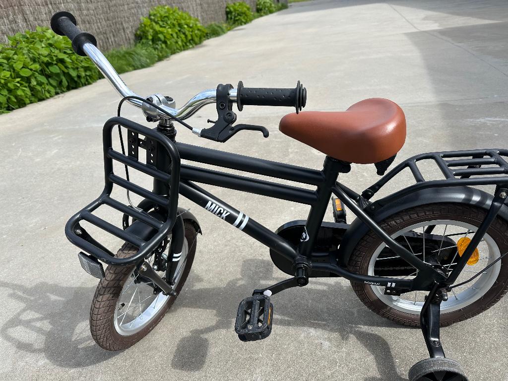 Kinderfiets, Fietsen en Brommers, Ophalen, Terugtraprem, Zijwieltjes, Nogan