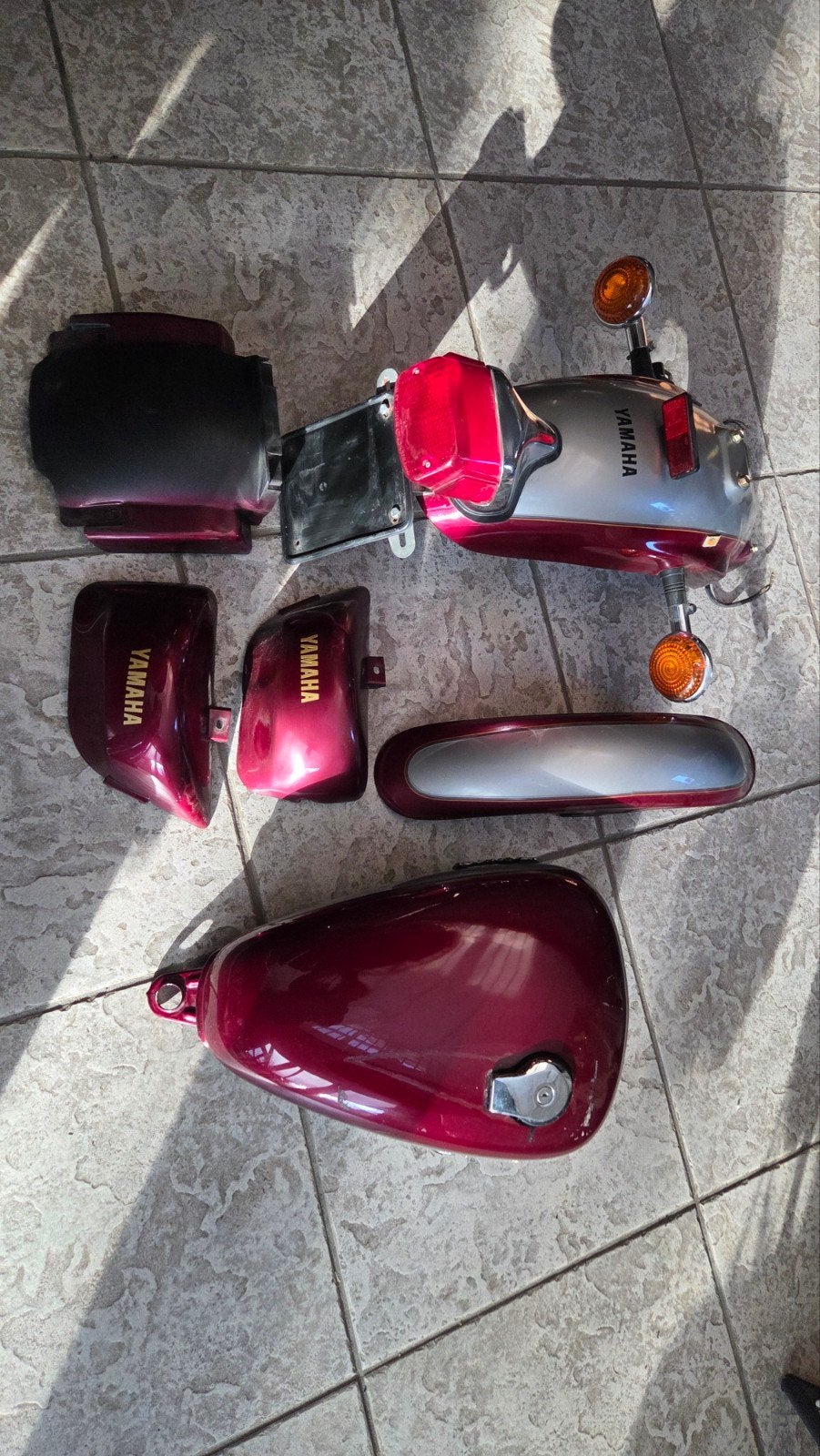 pièces de carrosserie Virago 535cc, Motoren, Motoren | Yamaha, Particulier, 535 cc