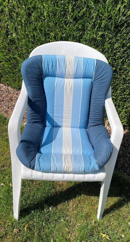 Lot van 4 x tuinkussens, Ophalen, Gebruikt