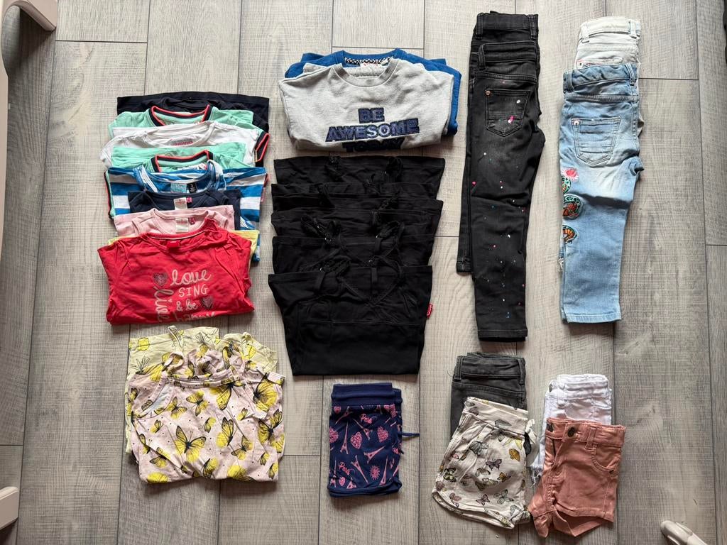 28 stuks meisjes kledij maat 98, Kinderen en Baby's, Ophalen, Gebruikt, Maat 104