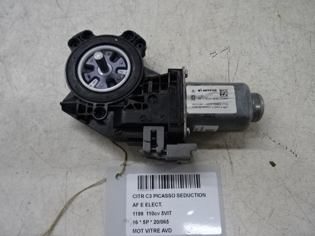 MOTEUR LEVE VITRE ELECTRIQUE AVANT DROIT C3 Picasso (SH), Utilisé, Avant, Citroën