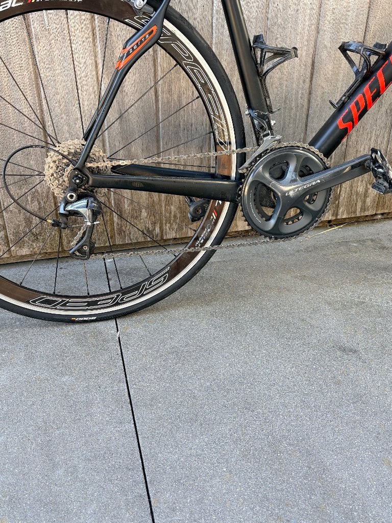 Specialized Roubaix SL4 Carbon – Maat 58 – Shimano Ultegra, 28 inch, Gebruikt, Vering, Velgrem