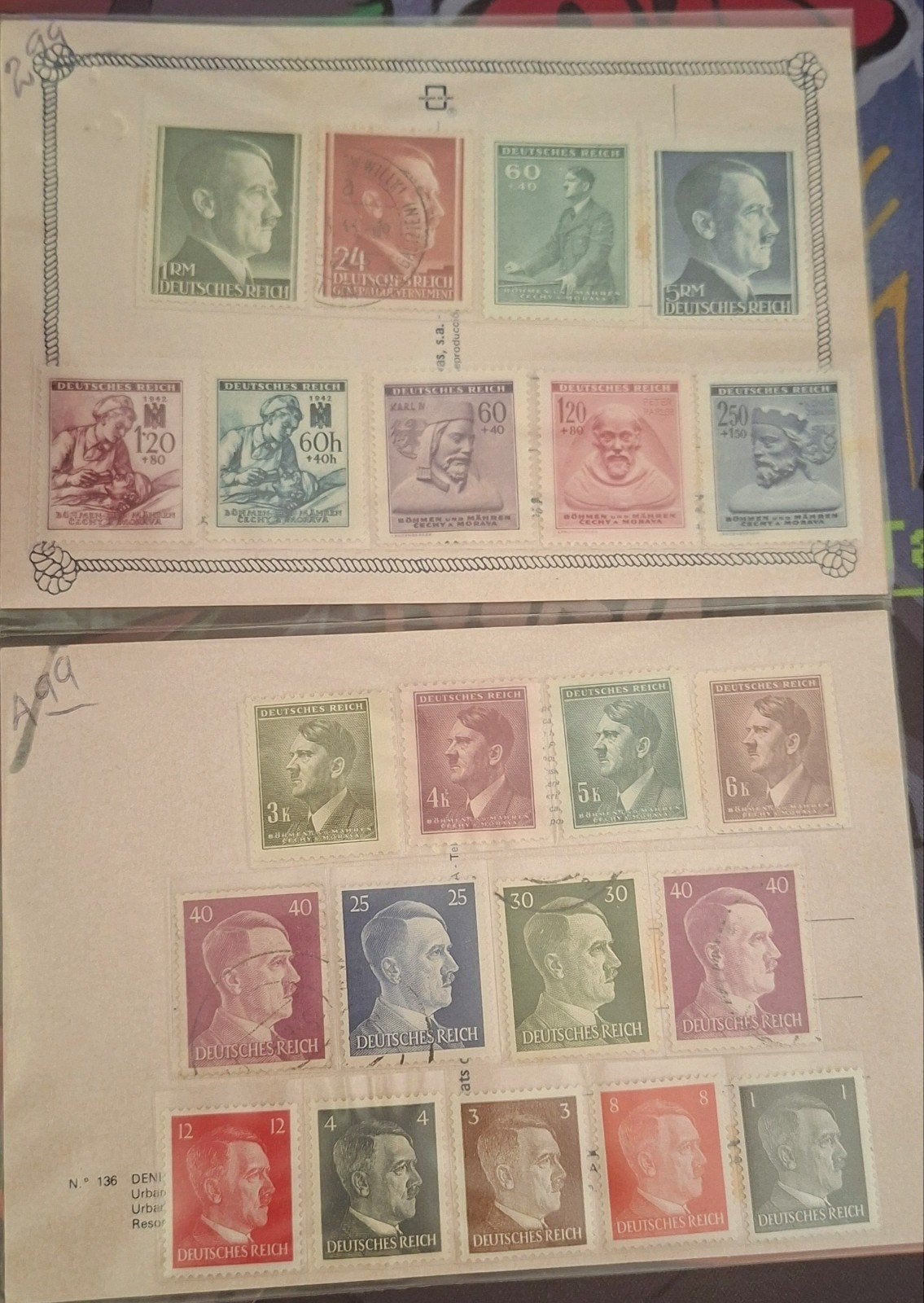 Postzegels hitler, Enlèvement