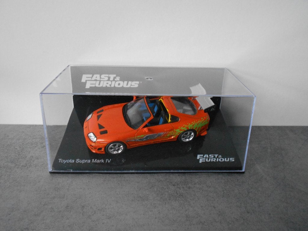 Toyota Supra Mark IV 'Fast&Furious', Hobby en Vrije tijd, Modelauto's | 1:43, Ophalen of Verzenden, Nieuw, Auto