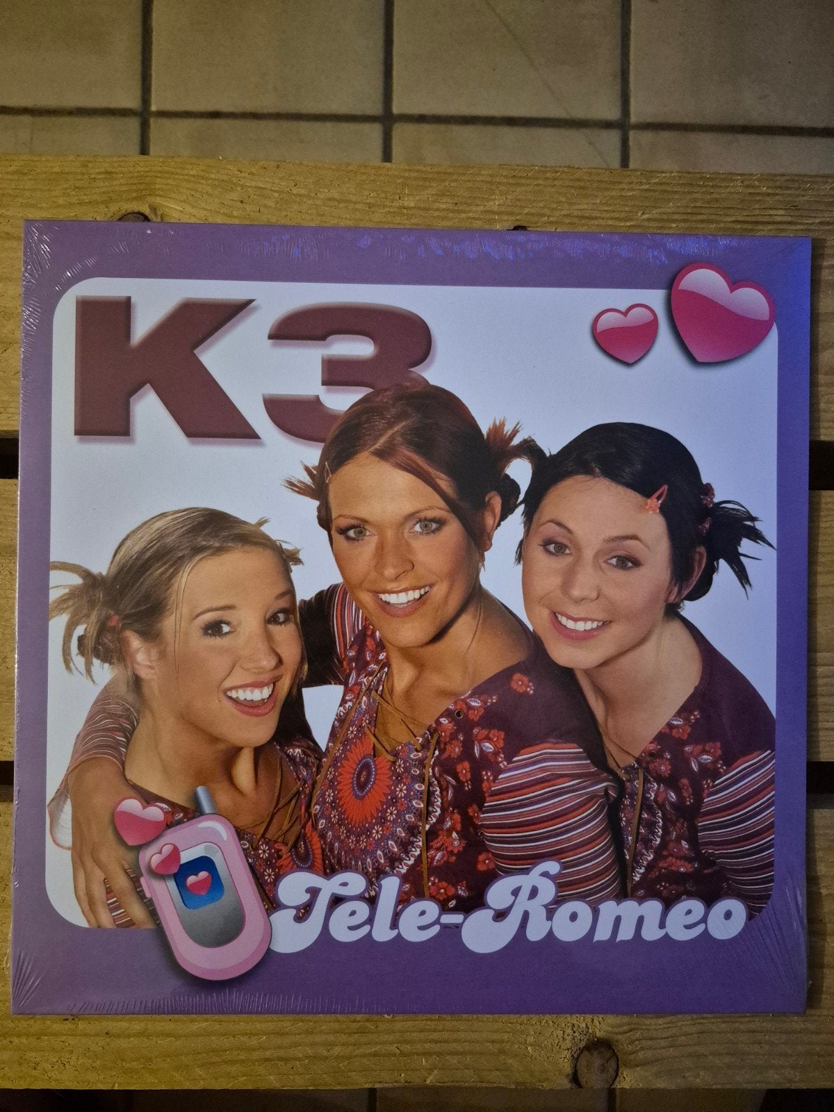 Gesealde PAARSE vinyl "Tele-Romeo" van K3 originals, Ophalen of Verzenden, Nieuw in verpakking