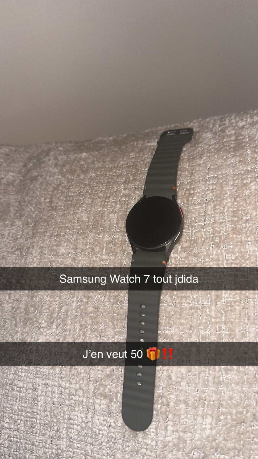 Samsung Watch 7, Handtassen en Accessoires, Smartwatches, Ophalen, Zo goed als nieuw