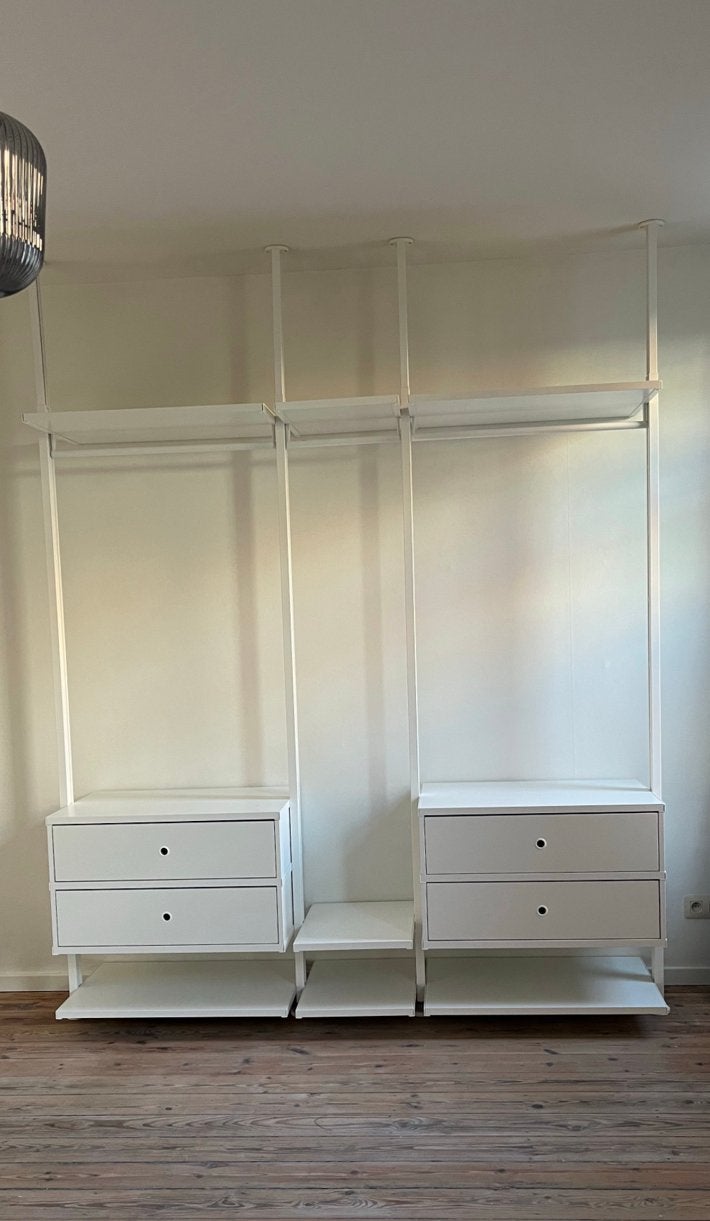 Armoire Elvarli IKEA, Maison & Meubles, 200 cm ou plus, Scandinavisch, Comme neuf, Synthétique