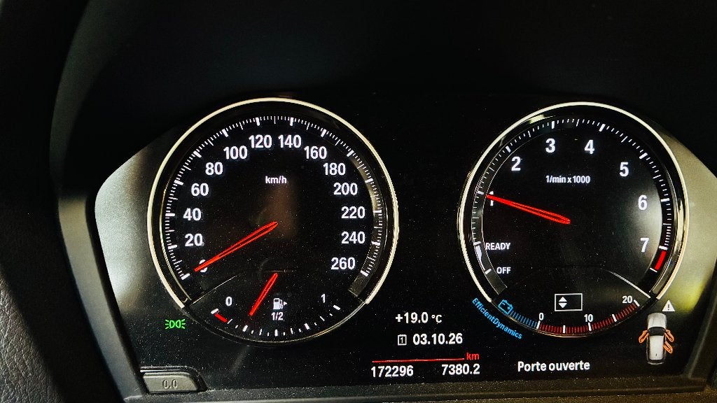 BMW 116i - 01/2018 - 80kW, Autos, Argent ou Gris, Achat, Euro 6, Boîte manuelle